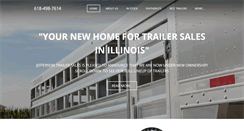 Desktop Screenshot of jeffersontrailersales.com